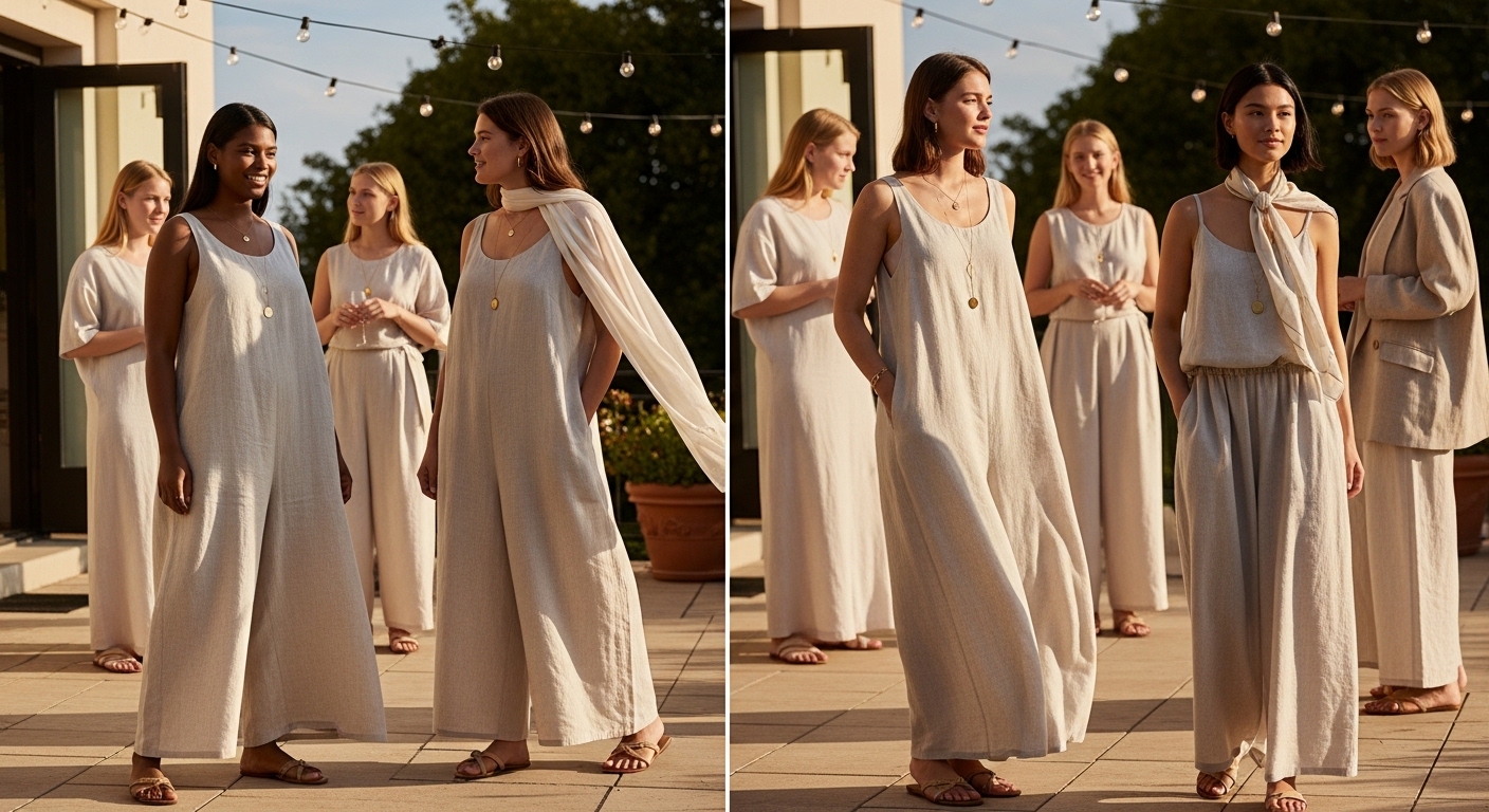 Relaxed Linen Dress